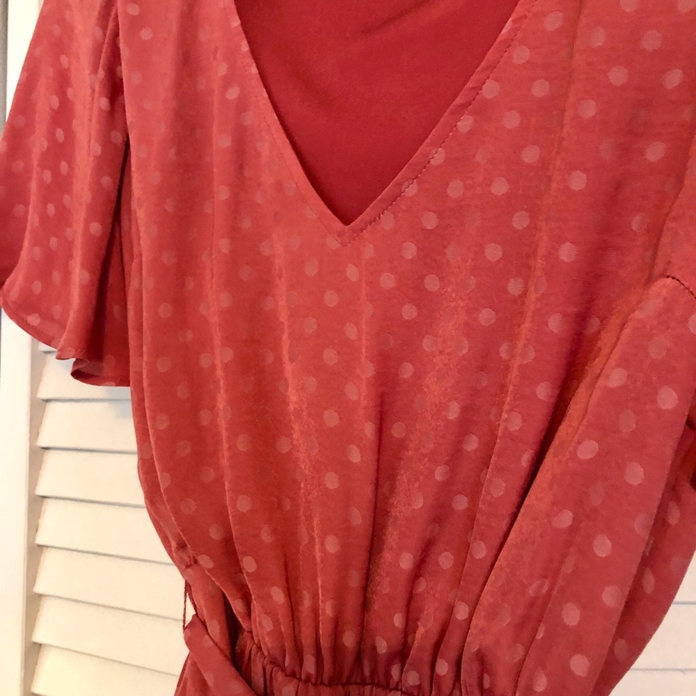 Show me your Mumu polka dot dress